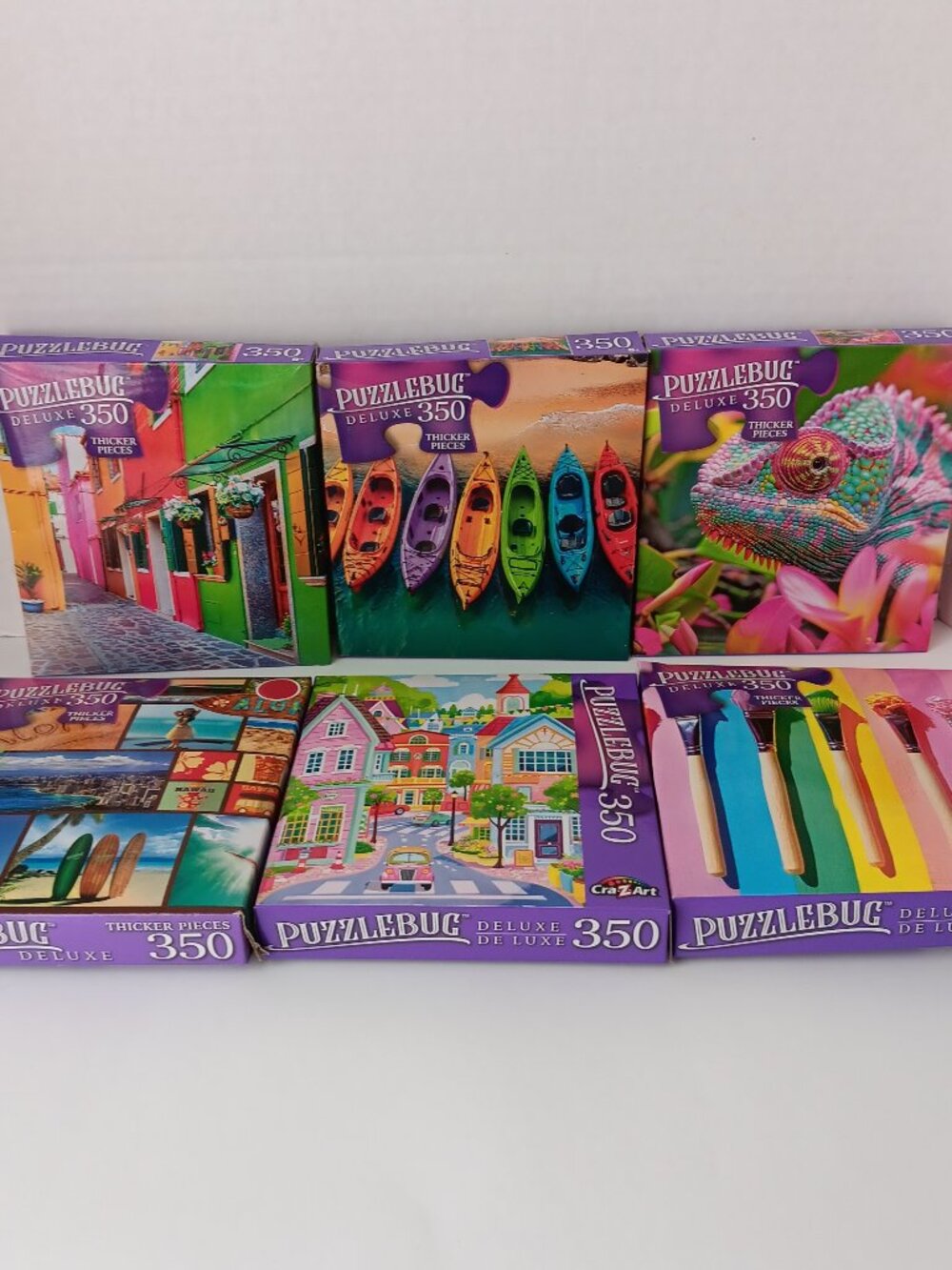 Six Pack - Puzzle Bug 350 Piece Jigsaw Puzzles